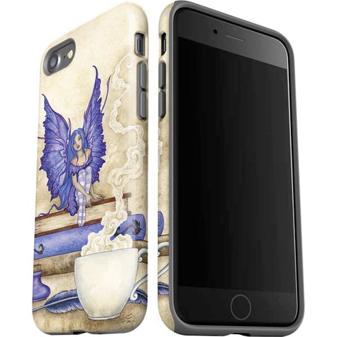 Amy Brown Bookworm Fairy iPhone SE (2nd & 3rd Gen) Pro Case