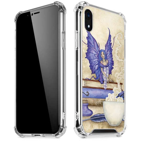 Bookworm Fairy by Amy Brown iPhone XR Clear Case