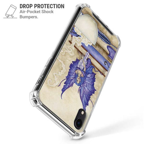 Bookworm Fairy by Amy Brown iPhone XR Clear Case