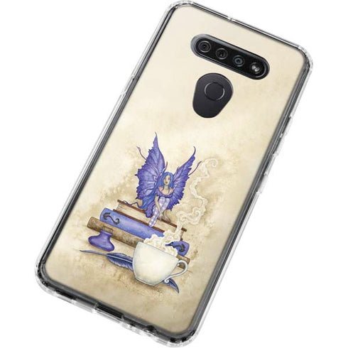 Bookworm Fairy by Amy Brown LG K51/Q51 Clear Case