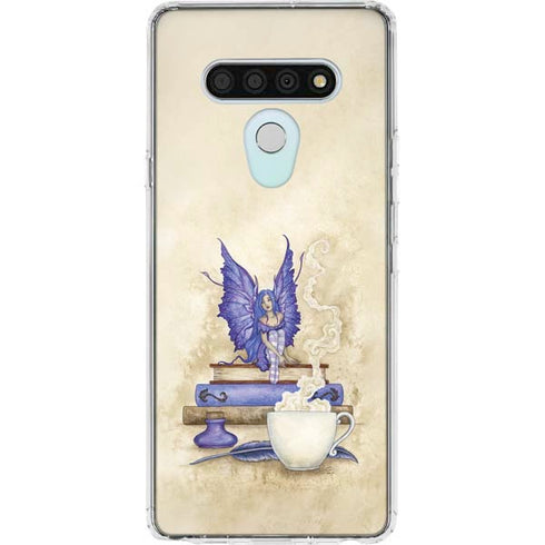 Bookworm Fairy by Amy Brown LG Stylo 6 Clear Case