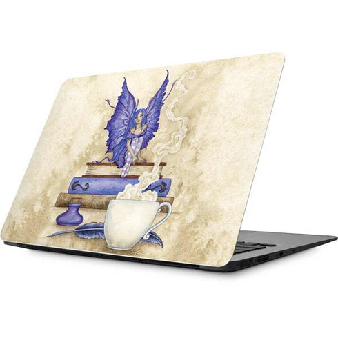 Amy Brown Bookworm Fairy Apple MacBook Skin