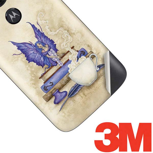 Amy Brown Bookworm Fairy Moto E5 Play Skin