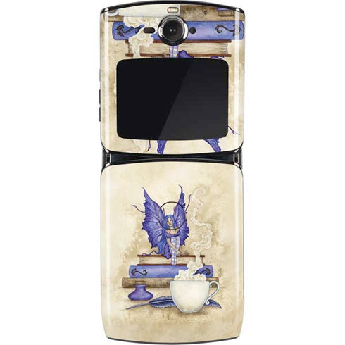 Amy Brown Bookworm Fairy Motorola RAZR Skin
