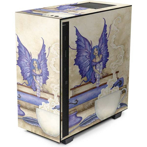Amy Brown Bookworm Fairy NZXT H510 Compact ATX Mid-Tower Case Skin