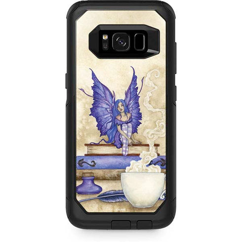 Amy Brown Bookworm Fairy Otterbox Commuter Galaxy Skin