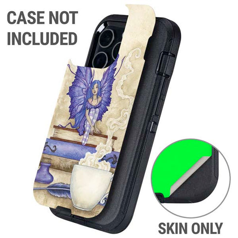 Bookworm Fairy by Amy Brown Otterbox Defender iPhone Skin