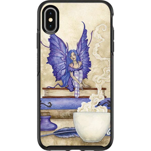 Amy Brown Bookworm Fairy Otterbox Symmetry iPhone Skin