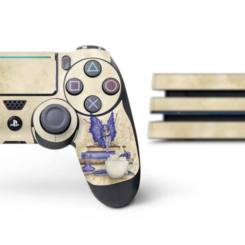 Amy Brown Bookworm Fairy PS4 Pro Bundle Skin