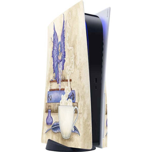 Amy Brown Bookworm Fairy PS5 Console Skin