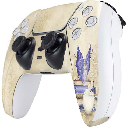 Amy Brown Bookworm Fairy PS5 Controller Skin