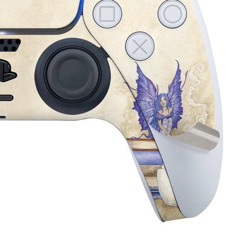 Amy Brown Bookworm Fairy PS5 Controller Skin