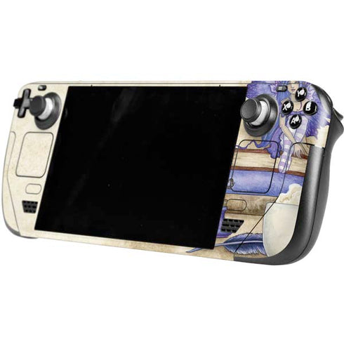 Amy Brown Bookworm Fairy Steam Deck Handheld Gaming Computer Skin