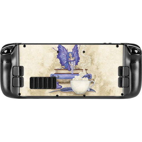 Amy Brown Bookworm Fairy Steam Deck Handheld Gaming Computer Skin