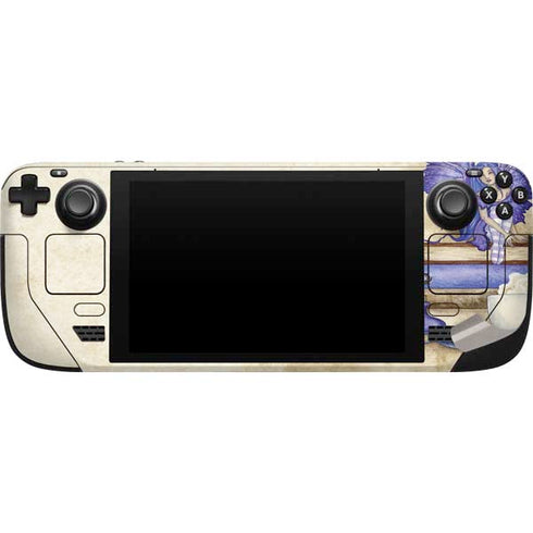 Amy Brown Bookworm Fairy Steam Deck Handheld Gaming Computer Skin