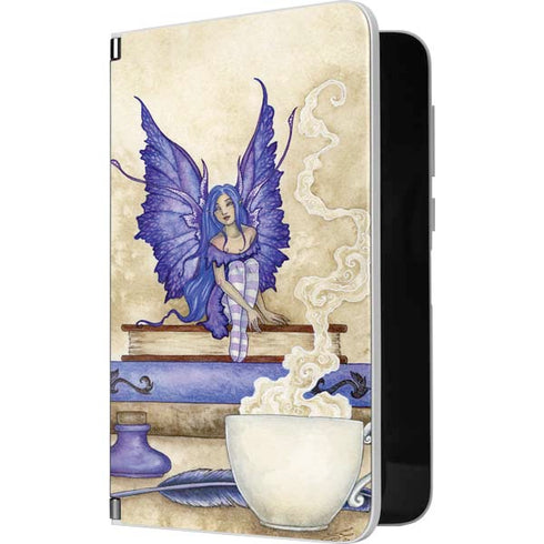 Amy Brown Bookworm Fairy Surface Duo Skin