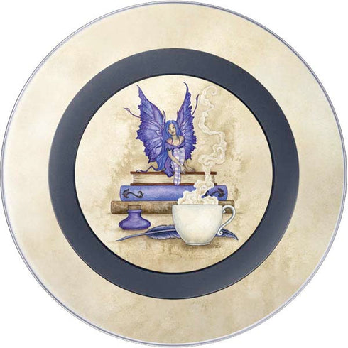 Amy Brown Bookworm Fairy Wireless Charger Skin