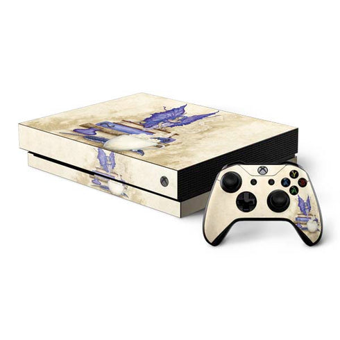 Amy Brown Bookworm Fairy Xbox One X Bundle Skin