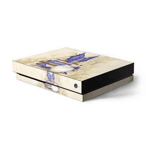 Amy Brown Bookworm Fairy Xbox One X Console Skin