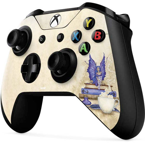 Amy Brown Bookworm Fairy Xbox One X Controller Skin