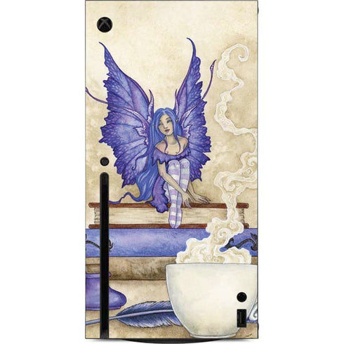 Amy Brown Bookworm Fairy Xbox Series X Console Skin