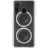 Boom Box Speakers Galaxy A21 Clear Case