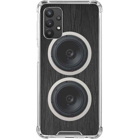 Boom Box Speakers Galaxy A32 5G Clear Case