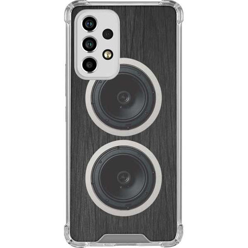 Boom Box Speakers Galaxy A33 5G Clear Case
