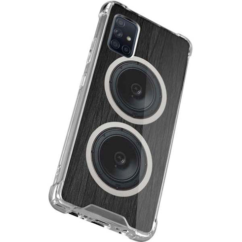 Boom Box Speakers Galaxy A51 5G Clear Case