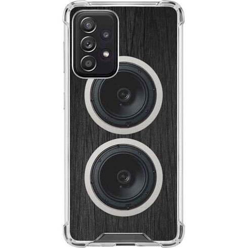 Boom Box Speakers Galaxy A52 5G Clear Case