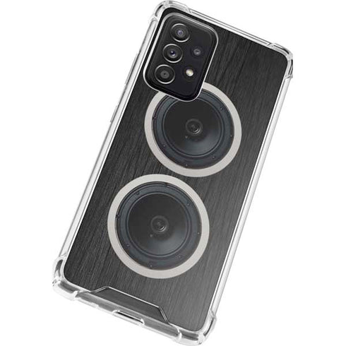 Boom Box Speakers Galaxy A52 5G Clear Case