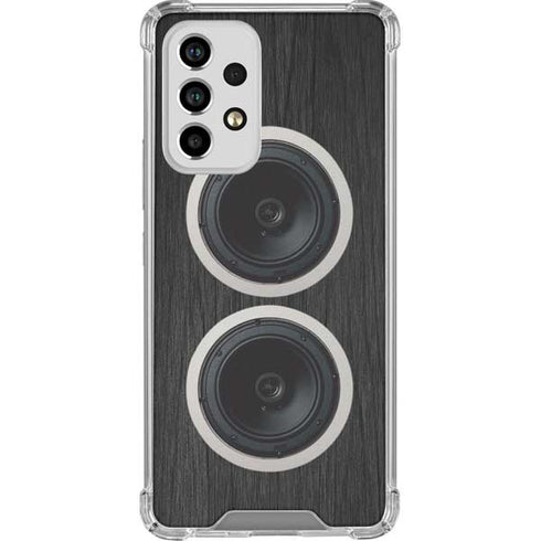 Boom Box Speakers Galaxy A53 5G Clear Case
