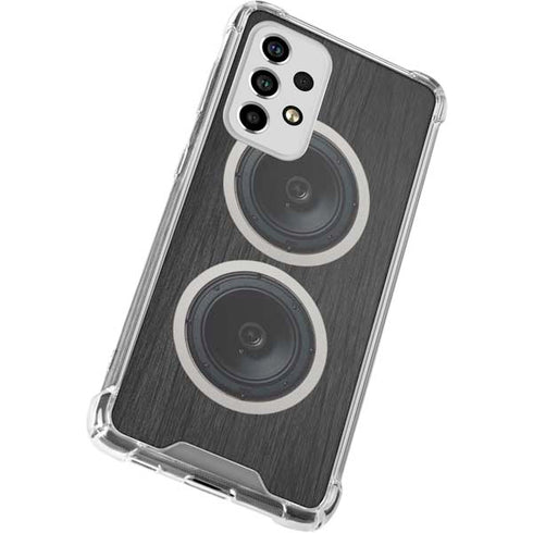 Boom Box Speakers Galaxy A53 5G Clear Case
