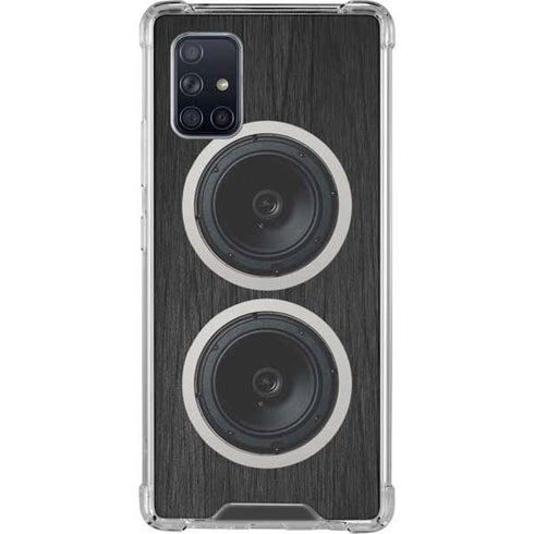 Boom Box Speakers Galaxy A71 5G Clear Case