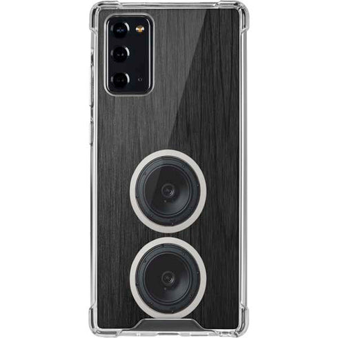 Boom Box Speakers Galaxy Note20 5G Clear Case