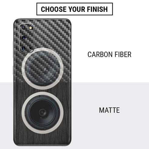 Boom Box Speakers Galaxy S20 Skin