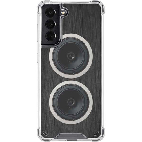 Boom Box Speakers Galaxy S21 5G Clear Case