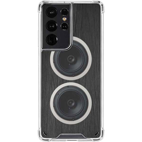 Boom Box Speakers Galaxy S21 Ultra 5G Clear Case