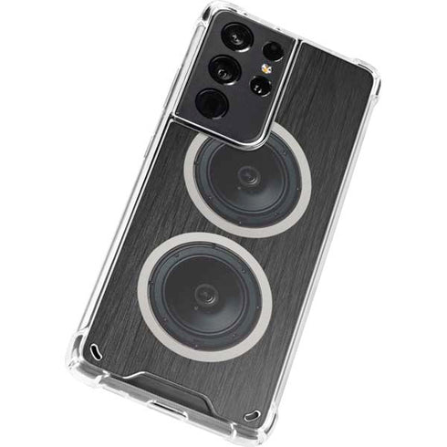 Boom Box Speakers Galaxy S21 Ultra 5G Clear Case