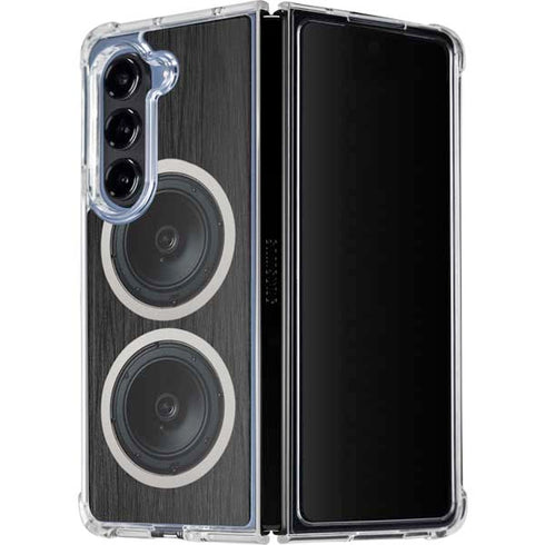 Boom Box Speakers Galaxy Z Fold5 5G Clear Case