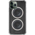 Boom Box Speakers iPhone 11 Pro Max Clear Case