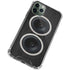 Boom Box Speakers iPhone 11 Pro Max Clear Case