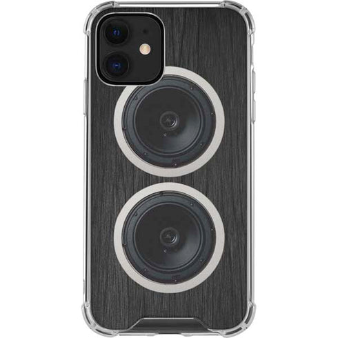 Boom Box Speakers iPhone 12 Mini Clear Case