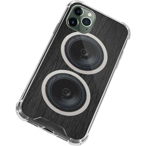 Boom Box Speakers iPhone 12 Pro Clear Case