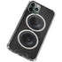 Boom Box Speakers iPhone 12 Pro Clear Case