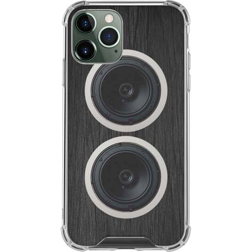 Boom Box Speakers iPhone 12 Pro Max Clear Case