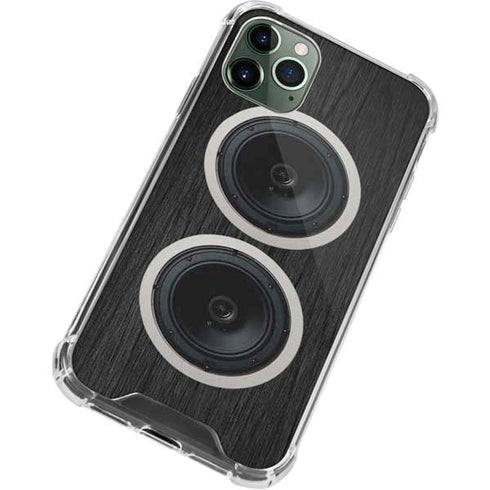 Boom Box Speakers iPhone 12 Pro Max Clear Case