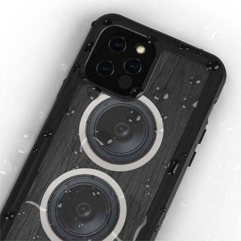 Boom Box Speakers iPhone 12 Pro Max Waterproof Case
