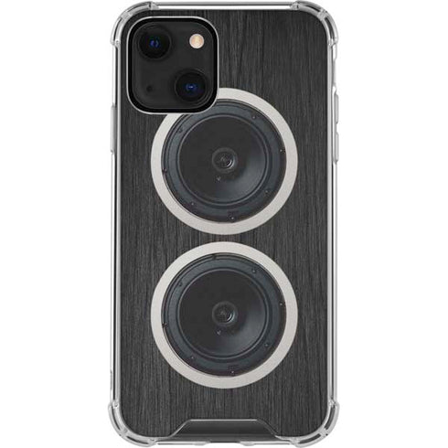 Boom Box Speakers iPhone 13 Clear Case