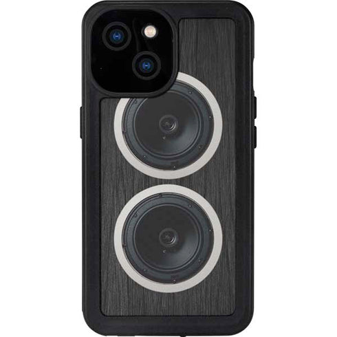 Boom Box Speakers iPhone 13 Mini Waterproof Case
